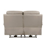 Hancock Latte Leather Power Double Reclining Living Room Set by Homelegance at Eve Furniture