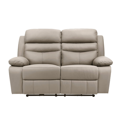Hancock Latte Leather Power Double Reclining Living Room Set by Homelegance at Eve Furniture