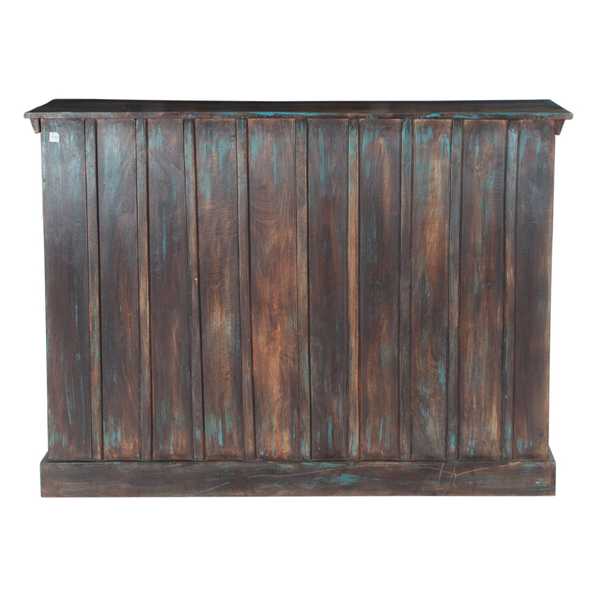 Hand Carved Bookshelf in Antique Teal by Home Trends & Design at Eve Furniture