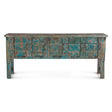 Hand Carved Reclaimed Door Console Table by Home Trends & Design at Eve Furniture