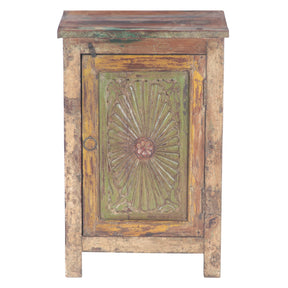 Hand Carved Wood Bedside Almirah Cabinet by Home Trends & Design at Eve Furniture