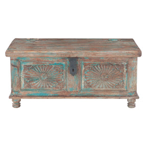 Hand Carved Wood Coffee Table with Built In Storage by Home Trends & Design at Eve Furniture