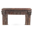 Hand Carved Wood Console Table by Home Trends & Design at Eve Furniture