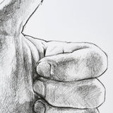 Hand Signs I by Jennifer Paxton Parker a Framed Art Print Matted under Glass by Mercana at Eve Furniture