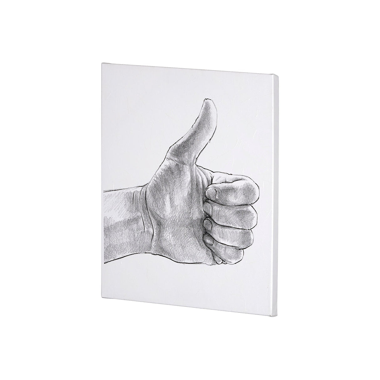 Hand Signs I by Jennifer Paxton Parker a Hand Embellished Textured Canvas by Mercana at Eve Furniture