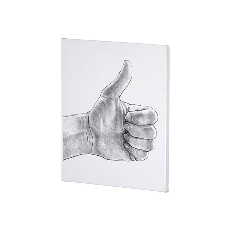 Hand Signs I by Jennifer Paxton Parker a Hand Embellished Textured Canvas by Mercana at Eve Furniture