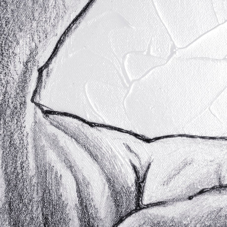 Hand Signs I by Jennifer Paxton Parker a Hand Embellished Textured Canvas by Mercana at Eve Furniture