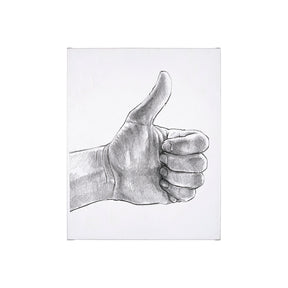 Hand Signs I by Jennifer Paxton Parker a Hand Embellished Textured Canvas by Mercana at Eve Furniture