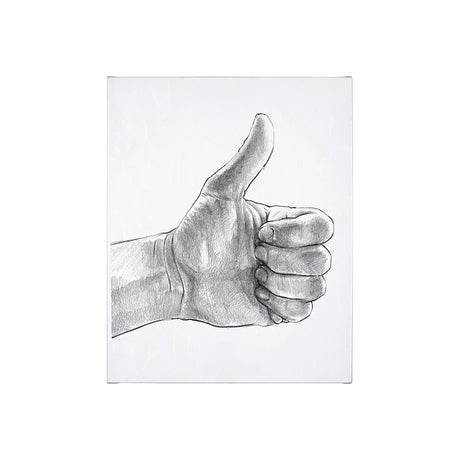 Hand Signs I by Jennifer Paxton Parker a Hand Embellished Textured Canvas by Mercana at Eve Furniture