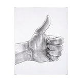 Hand Signs I by Jennifer Paxton Parker a Hand Embellished Textured Canvas by Mercana at Eve Furniture
