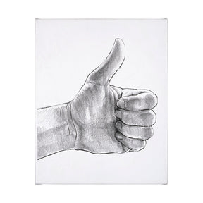 Hand Signs I by Jennifer Paxton Parker a Hand Embellished Textured Canvas by Mercana at Eve Furniture