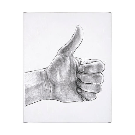 Hand Signs I by Jennifer Paxton Parker a Hand Embellished Textured Canvas by Mercana at Eve Furniture