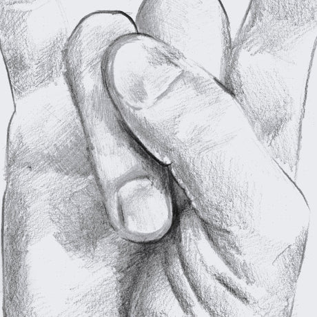 Hand Signs IV by Jennifer Paxton Parker a Framed Art Print Matted under Glass by Mercana at Eve Furniture