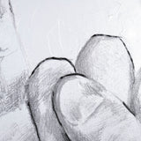 Hand Signs IV by Jennifer Paxton Parker a Hand Embellished Textured Canvas by Mercana at Eve Furniture