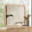 Handforth Natural Mirror by Furniture of America at Eve Furniture