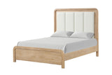 Handforth Natural Upholstered Queen Bed by Furniture of America at Eve Furniture