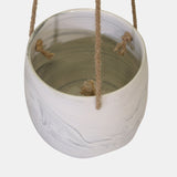 Hanging Gray Marble Planter