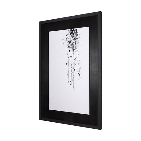 Hanging Vines by Mercana Studio a Hand Embellished Textured Framed Art Print by Mercana at Eve Furniture