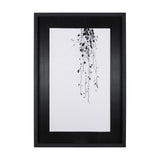 Hanging Vines by Mercana Studio a Hand Embellished Textured Framed Art Print by Mercana at Eve Furniture