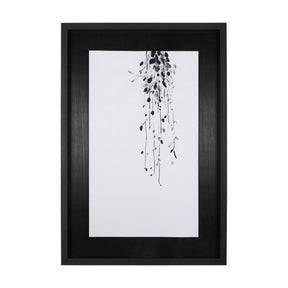 Hanging Vines by Mercana Studio a Hand Embellished Textured Framed Art Print by Mercana at Eve Furniture