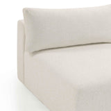 Hangover Cream Modular Outdoor Armless Chair by TOV Furniture at Eve Furniture
