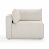 Hangover Cream Modular Outdoor Corner Chair by TOV Furniture at Eve Furniture