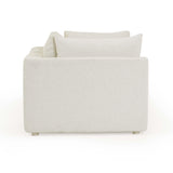 Hangover Cream Outdoor Modular Loveseat by TOV Furniture at Eve Furniture