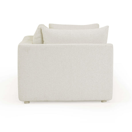 Hangover Cream Outdoor Modular Loveseat by TOV Furniture at Eve Furniture