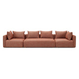 Hangover Heavy Textured Fabric 145" Long Sofa by TOV Furniture at Eve Furniture