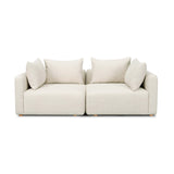 Hangover Heavy Textured Fabric Loveseat by TOV Furniture at Eve Furniture