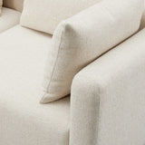 Hangover Heavy Textured Fabric Loveseat by TOV Furniture at Eve Furniture