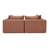 Hangover Heavy Textured Fabric Loveseat by TOV Furniture at Eve Furniture