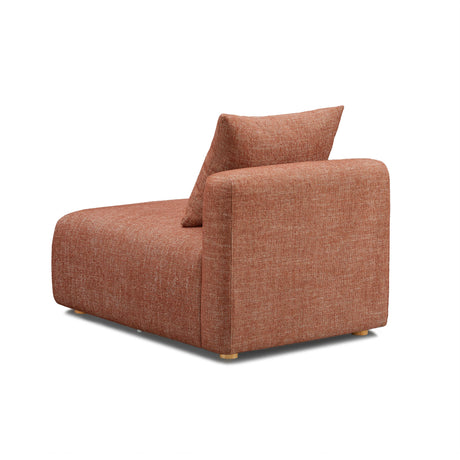 Hangover Heavy Textured Fabric Modular Armless Chair by TOV Furniture at Eve Furniture