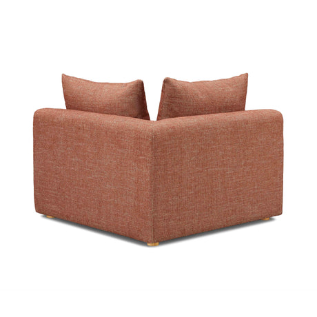 Hangover Heavy Textured Fabric Modular Corner Chair by TOV Furniture at Eve Furniture