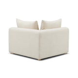 Hangover Heavy Textured Fabric Modular Corner Chair by TOV Furniture at Eve Furniture