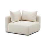 Hangover Heavy Textured Fabric Modular Corner Chair by TOV Furniture at Eve Furniture