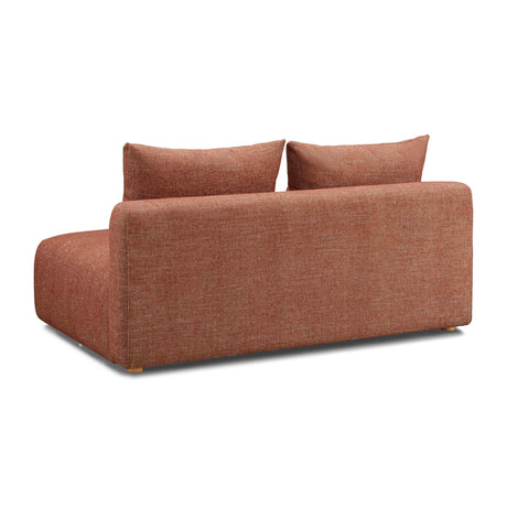 Hangover Heavy Textured Fabric Modular Loveseat by TOV Furniture at Eve Furniture