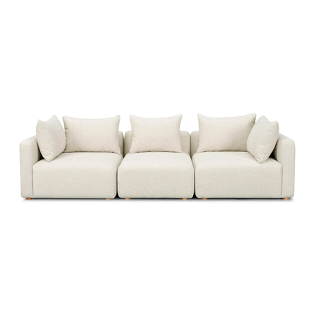 Hangover Heavy Textured Fabric Sofa by TOV Furniture at Eve Furniture