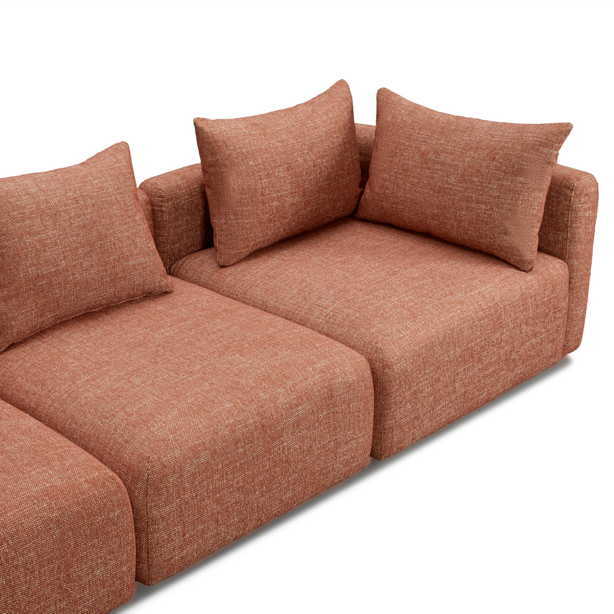 Hangover Heavy Textured Fabric Sofa by TOV Furniture at Eve Furniture