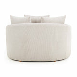 Hanim 54" Boucle Daybed by TOV Furniture at Eve Furniture