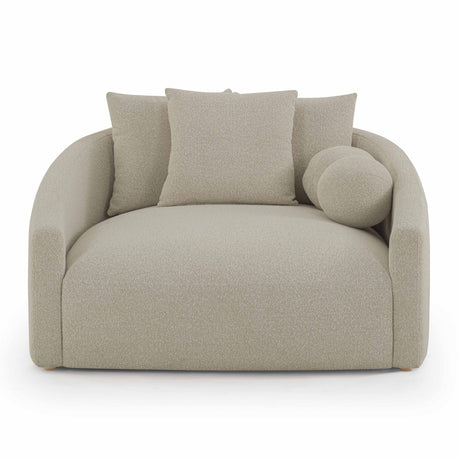 Hanim 54" Boucle Daybed by TOV Furniture at Eve Furniture