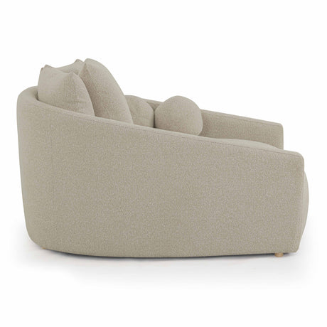Hanim 54" Boucle Daybed by TOV Furniture at Eve Furniture