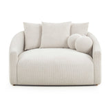 Hanim 54" Boucle Daybed by TOV Furniture at Eve Furniture