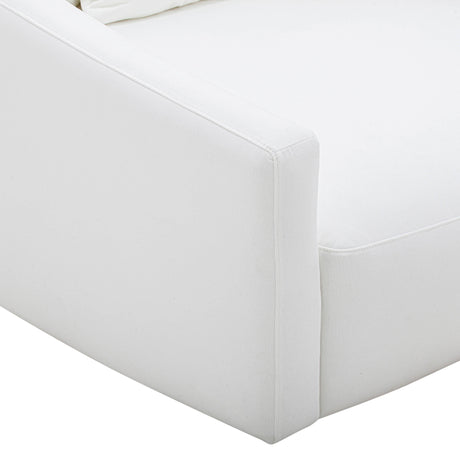 Hanim Cream Linen Daybed by TOV Furniture at Eve Furniture
