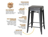 Hank 30″ Backless Bar Stool by Steve Silver at Eve Furniture