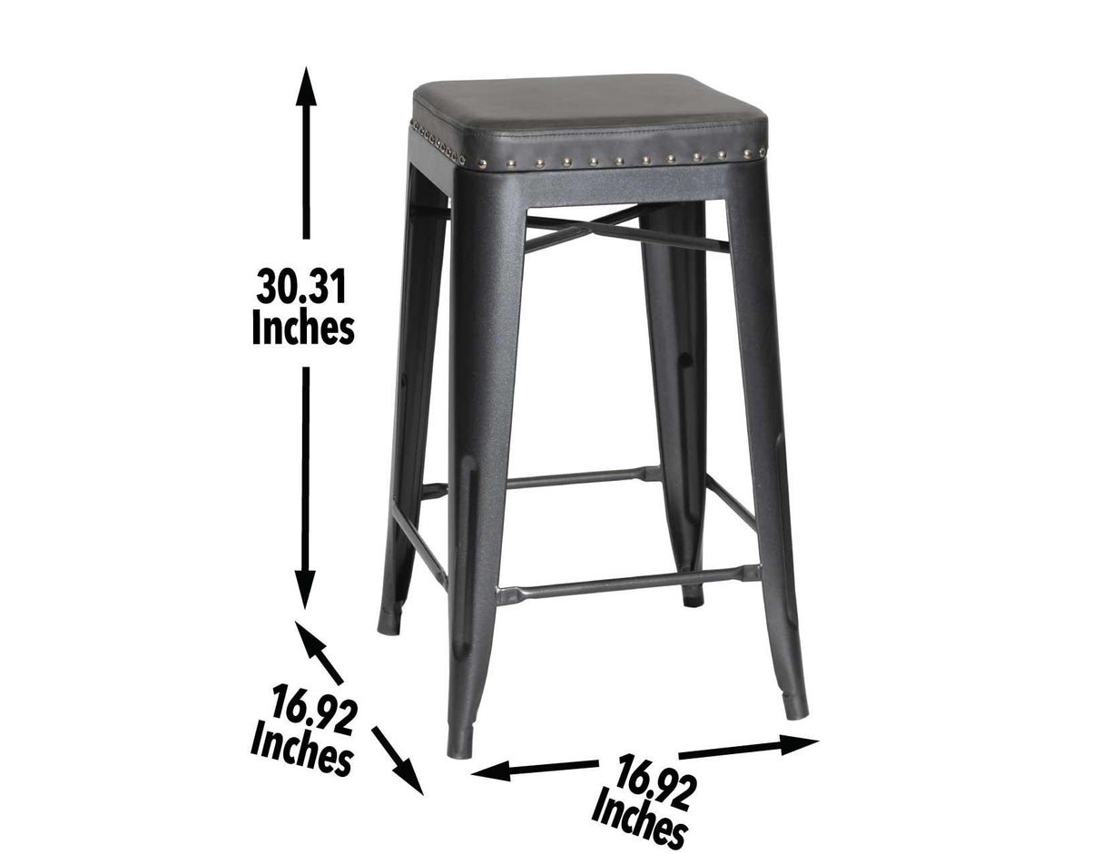 Hank 30″ Backless Bar Stool by Steve Silver at Eve Furniture