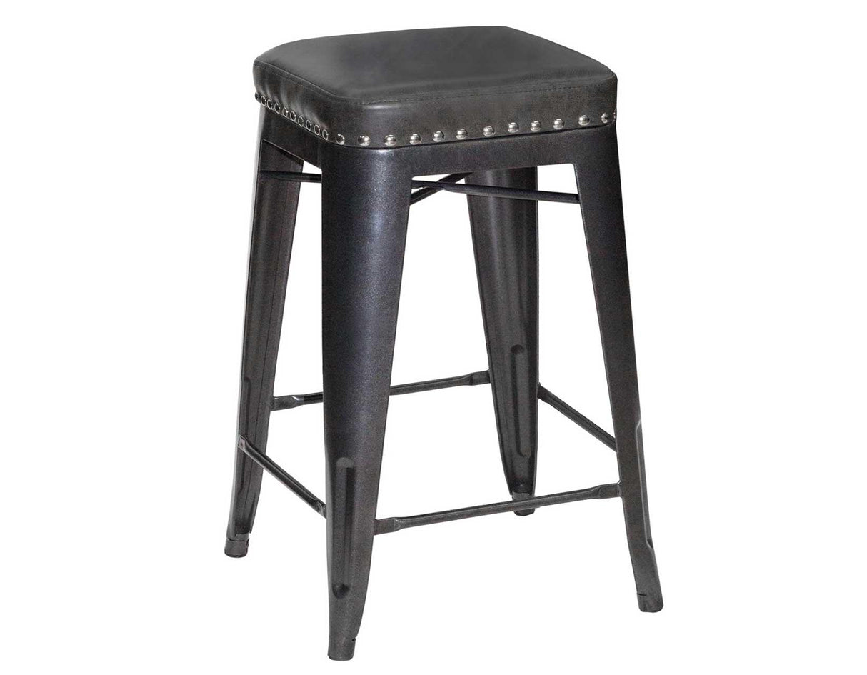 Hank 24″ Backless Counter Stool by Steve Silver at Eve Furniture