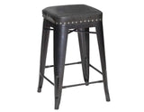 Hank 24″ Backless Counter Stool by Steve Silver at Eve Furniture