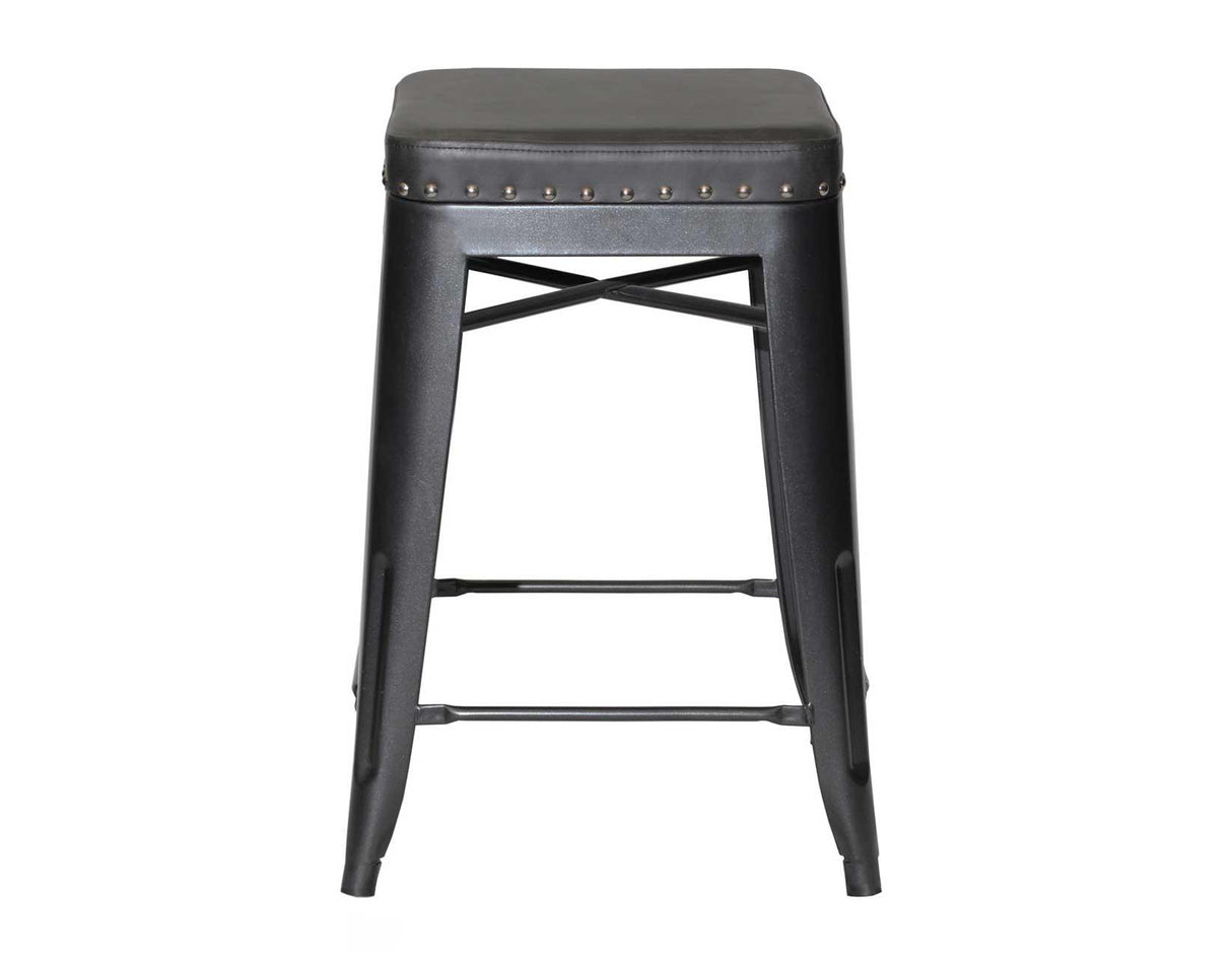 Hank 24″ Backless Counter Stool by Steve Silver at Eve Furniture