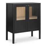 Hannah Black Cabinet by Moe's Home at Eve Furniture